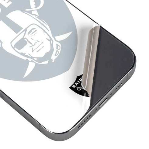 NFL Las Vegas Raiders Double Vision iPhone 16e Skin